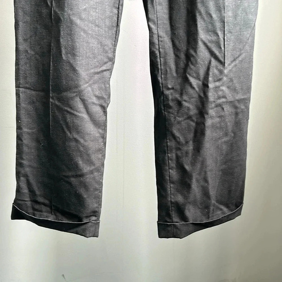 Men's Dark Gray Dress Pants 38 XL | 38 XL Dress Pants | 38XL Pants | Wool - Picture 3 of 6
